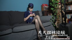 【K&M】KM系列 - Mule's Kunming airlines pantyhose feet joi [4k]