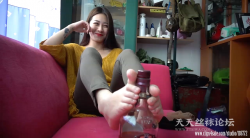 【Asian Fetish Club】Asian Beautiful Girl xiaobai sock [720]（玫瑰）