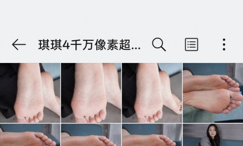 【aapary模拍】琪琪的足底超仔细（100P）