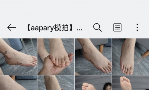 【aapary模拍】乐瑶的美足底（120P）