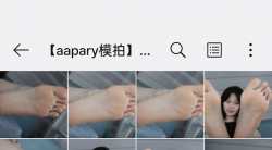 【aapary模拍】小玉白滑滑的美脚（110P)