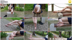 【裸足】极品身材艺考资深舞蹈老师九九西装高跟超薄丝袜公园秀丝足【4k,13：38】