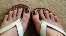 Cute brunette, beautiful feet; set 13 [263P + 1V / 1.43GB]