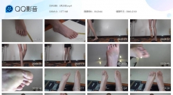 【南国足艺】雪儿测量美脚，大长腿美脚展示，性感的脚底！