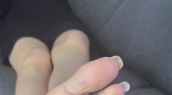 【自购】B站 up主 星期九1.0 搓脚 秀足